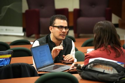 Le directeur du LIRIC, Pr. Adib Bencherif