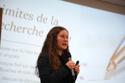 Coordonatrice du LIRIC, Florence Choquette